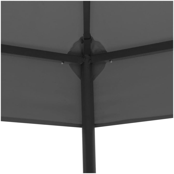 Paviljong 323x275x265 cm antracit vidaXL – bild 3