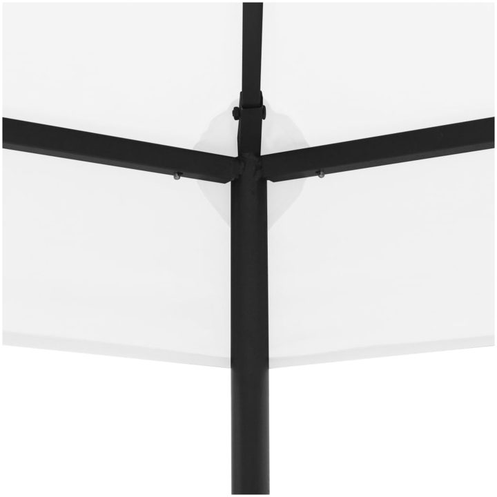 Paviljong 323x275x265 cm vit 180 g/m² vidaXL – bild 3