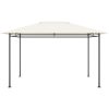 Paviljong 384x281x270 cm gräddvit 180 g/m² vidaXL – miniatyr 2