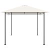 Paviljong 384x281x270 cm gräddvit 180 g/m² vidaXL – miniatyr 3