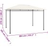 Paviljong 384x281x270 cm gräddvit 180 g/m² vidaXL – miniatyr 5