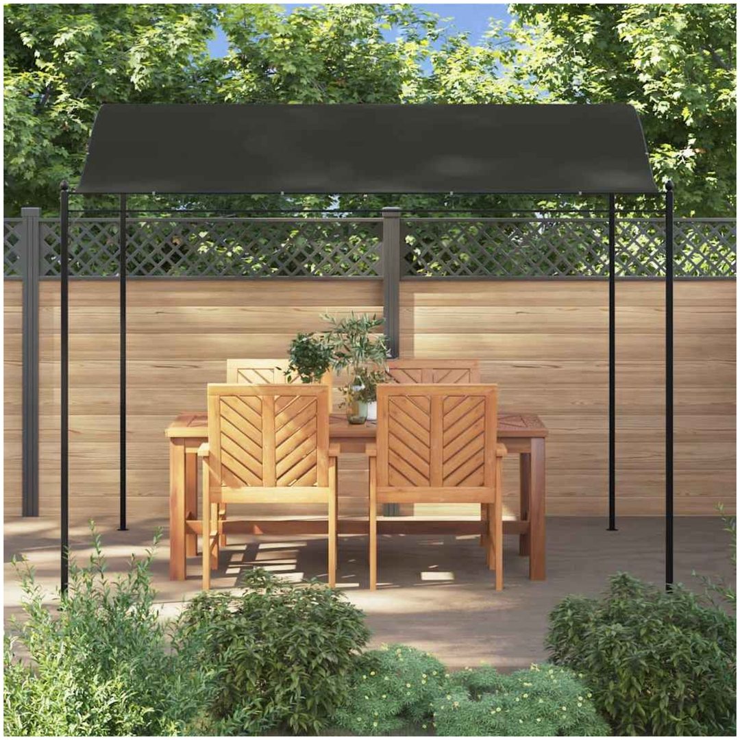 Paviljong 3x2,4 m antracit vidaXL – bild 3
