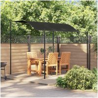 Paviljong 3x2,4 m antracit vidaXL