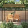 Paviljong 3x2,4 m taupe 180 g/m² vidaXL – miniatyr 3
