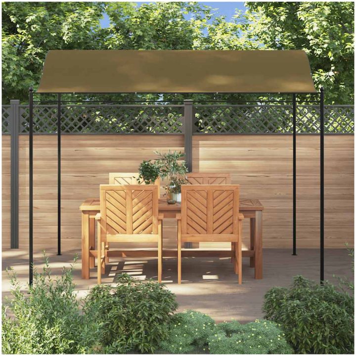 Paviljong 3x2,4 m taupe 180 g/m² vidaXL – bild 3