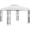Paviljong 3x3 m vit 180 g/m² vidaXL – miniatyr 1