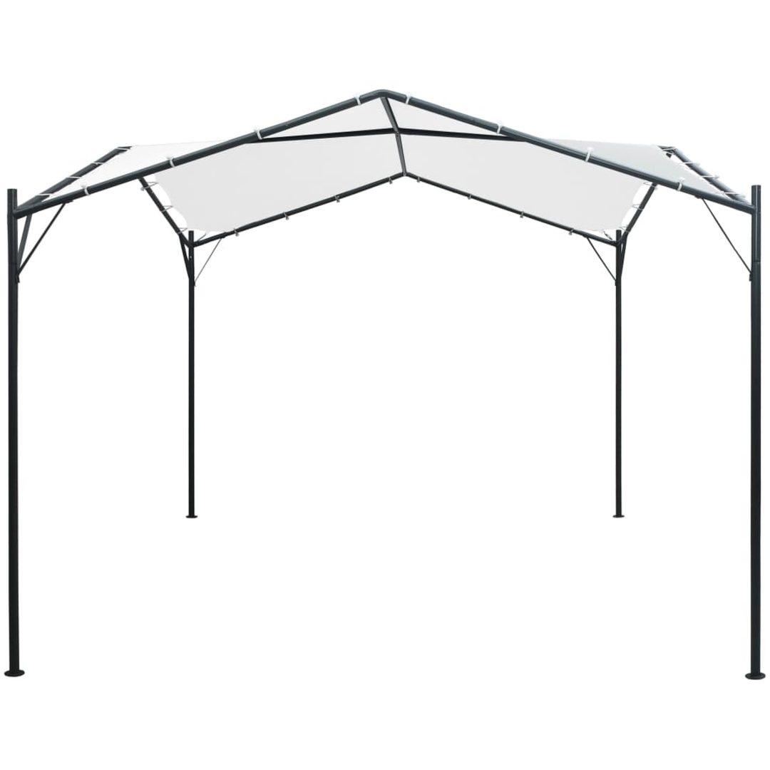 Paviljong 3x3x2,6 m vit 180 g/m² vidaXL 3 x 3 m – bild 2