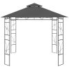 Paviljong 3x3x2,7 m antracit 160 g/m² vidaXL – miniatyr 2