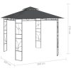Paviljong 3x3x2,7 m antracit 160 g/m² vidaXL – miniatyr 5