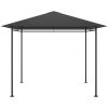 Paviljong 3x3x2,7 m antracit 180 g/m² vidaXL – miniatyr 2