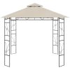 Paviljong 3x3x2,7 m gräddvit 160 g/m² vidaXL – miniatyr 2