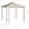 Paviljong 3x3x2,7 m gräddvit 160 g/m² vidaXL – miniatyr 5