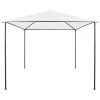 Paviljong 3x3x2,9 m vit 180 g/m² vidaXL 3 x 3 m – miniatyr 2