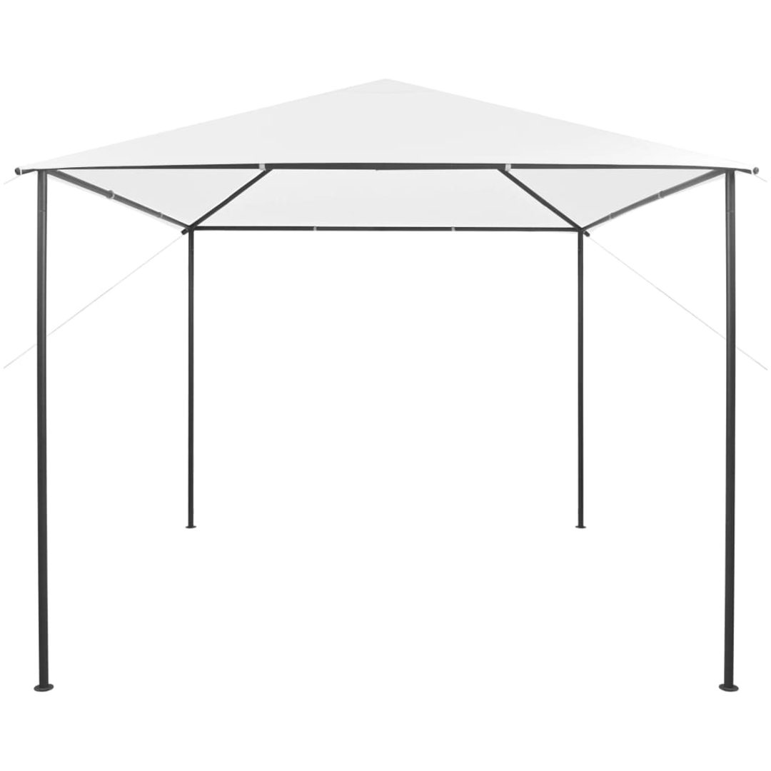 Paviljong 3x3x2,9 m vit 180 g/m² vidaXL 3 x 3 m – bild 2