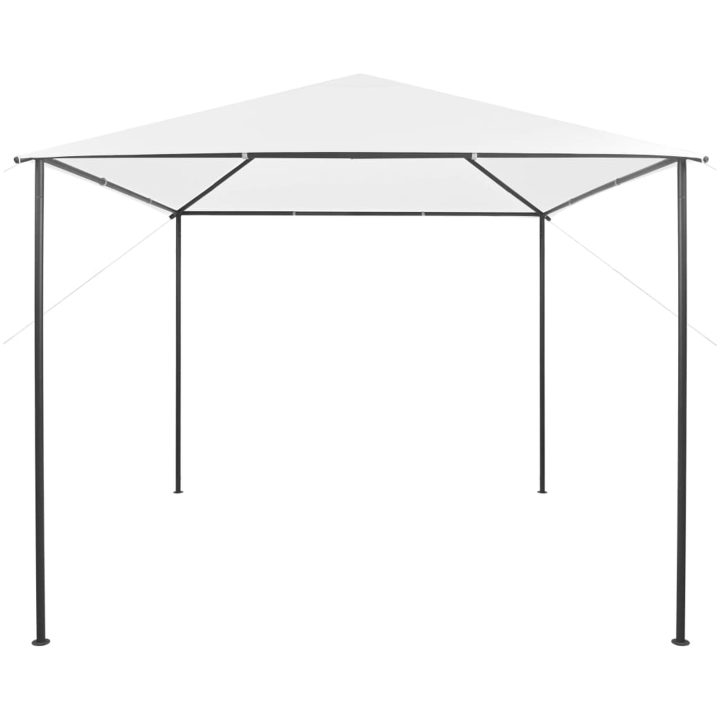 Paviljong 3x3x2,9 m vit 180 g/m² vidaXL 3 x 3 m – bild 2