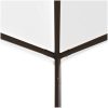 Paviljong 3x3x2,9 m vit 180 g/m² vidaXL 3 x 3 m – miniatyr 3