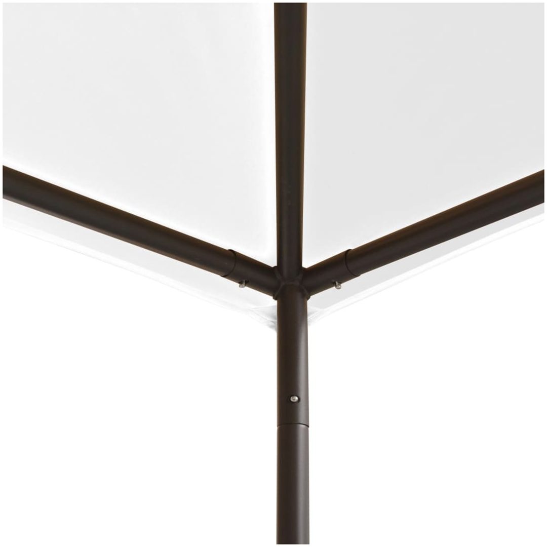 Paviljong 3x3x2,9 m vit 180 g/m² vidaXL 3 x 3 m – bild 3