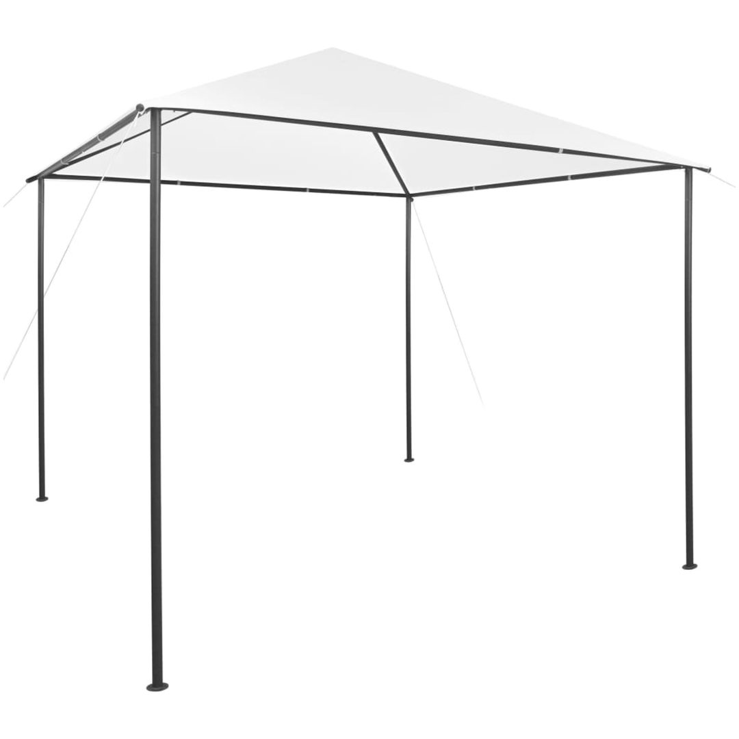 Paviljong 3x3x2,9 m vit 180 g/m² vidaXL 3 x 3 m