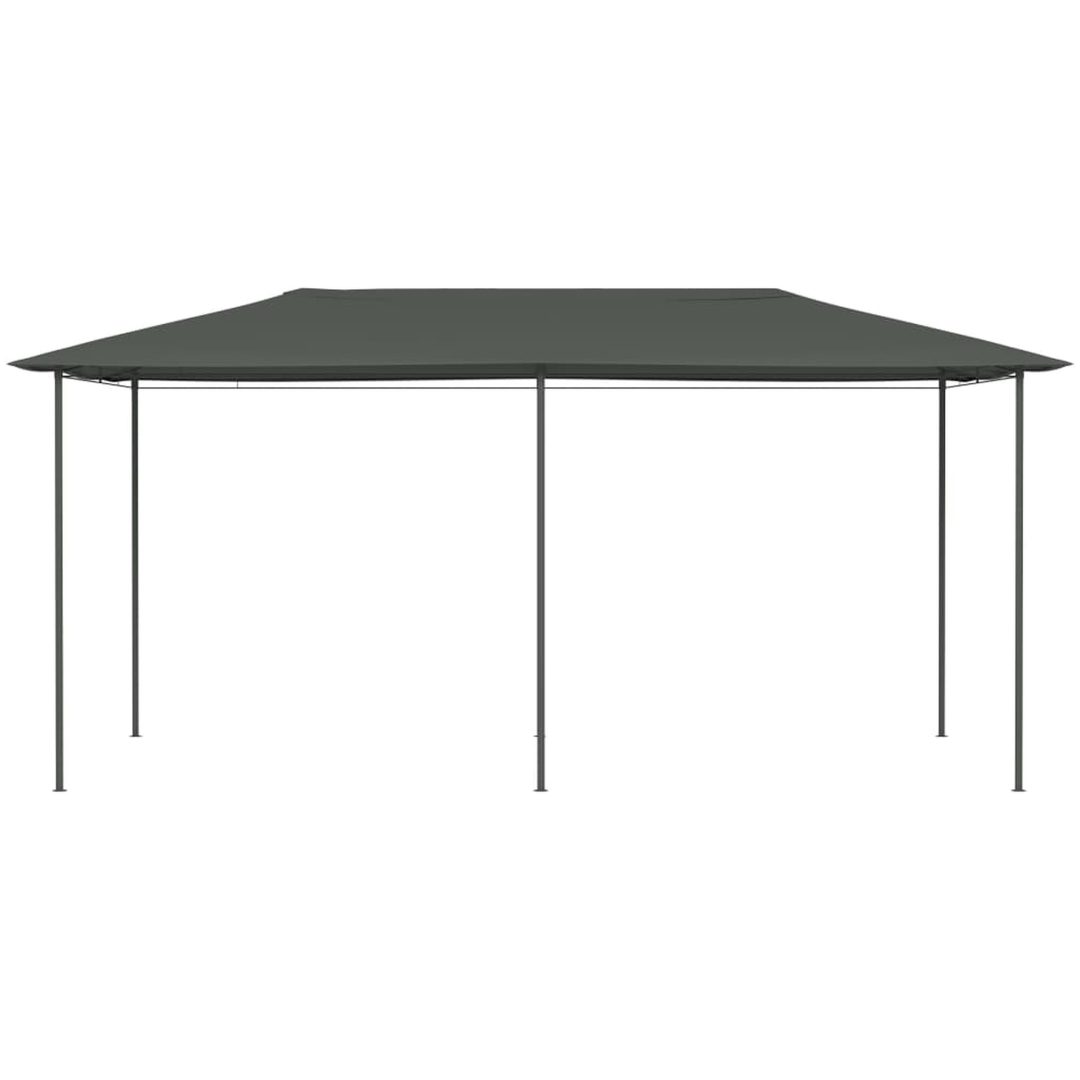 Paviljong 3x6x2,6 m antracit 160 g/m² vidaXL 2.98 x 5.3 x 2.59 m – bild 2