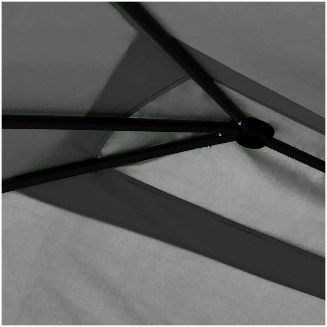 Paviljong 3x6x2,6 m antracit 160 g/m² vidaXL 2.98 x 5.3 x 2.59 m – bild 3