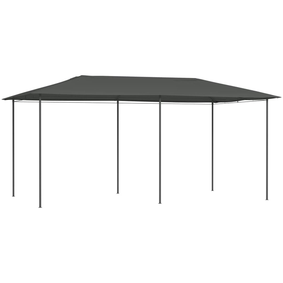 Paviljong 3x6x2,6 m antracit 160 g/m² vidaXL 2.98 x 5.3 x 2.59 m
