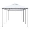 Paviljong 600x298x270 cm vit 180g/m² vidaXL – miniatyr 2