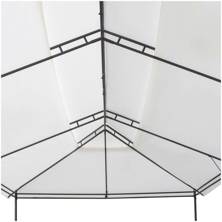 Paviljong 600x298x270 cm vit 180g/m² vidaXL – bild 5