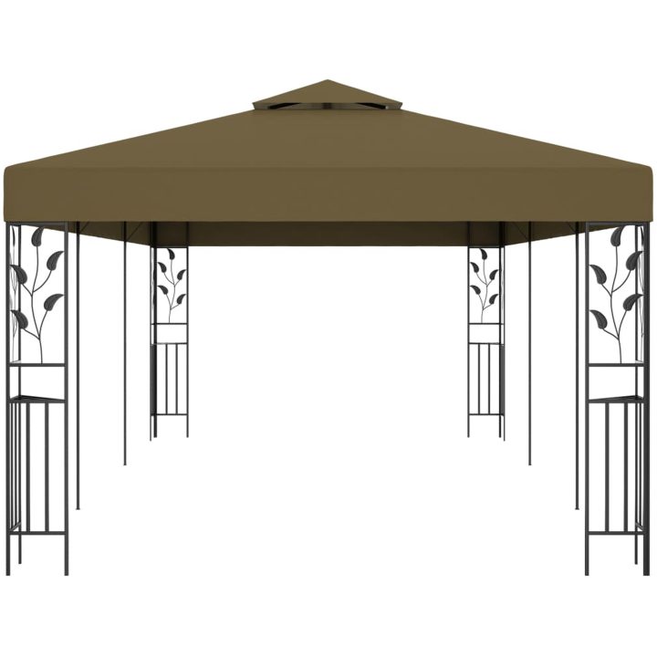 Paviljong 6x3 m taupe 180 g/m² vidaXL – bild 3