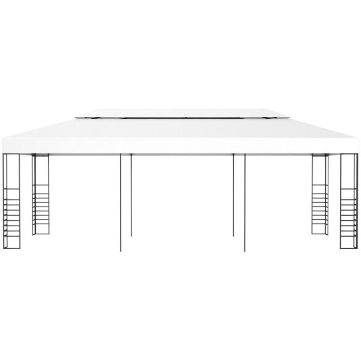 Paviljong 6x3 m vit vidaXL 3 x 6 m – bild 2