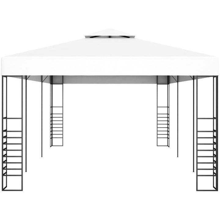 Paviljong 6x3 m vit vidaXL 3 x 6 m – bild 3