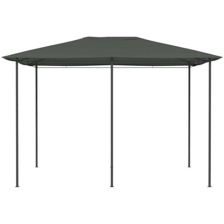 Paviljong antracit 160 g/m² vidaXL 3 x 4 x 2.6 m – bild 2