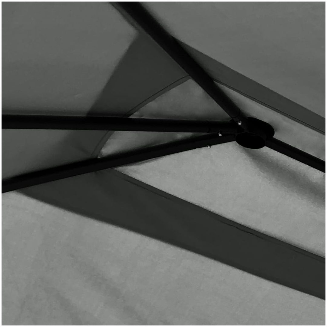 Paviljong antracit 160 g/m² vidaXL 3 x 4 x 2.6 m – bild 3