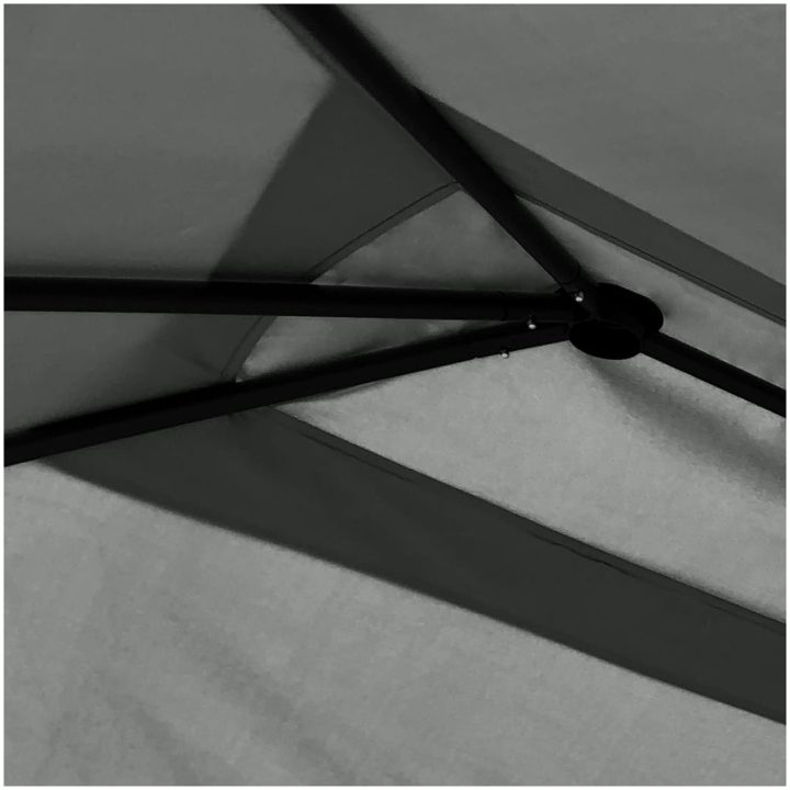Paviljong antracit 160 g/m² vidaXL 3 x 4 x 2.6 m – bild 3