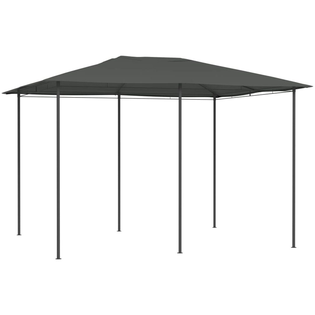 Paviljong antracit 160 g/m² vidaXL 3 x 4 x 2.6 m