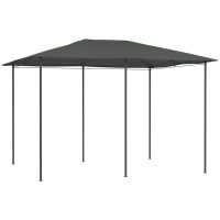 Paviljong antracit 160 g/m² vidaXL