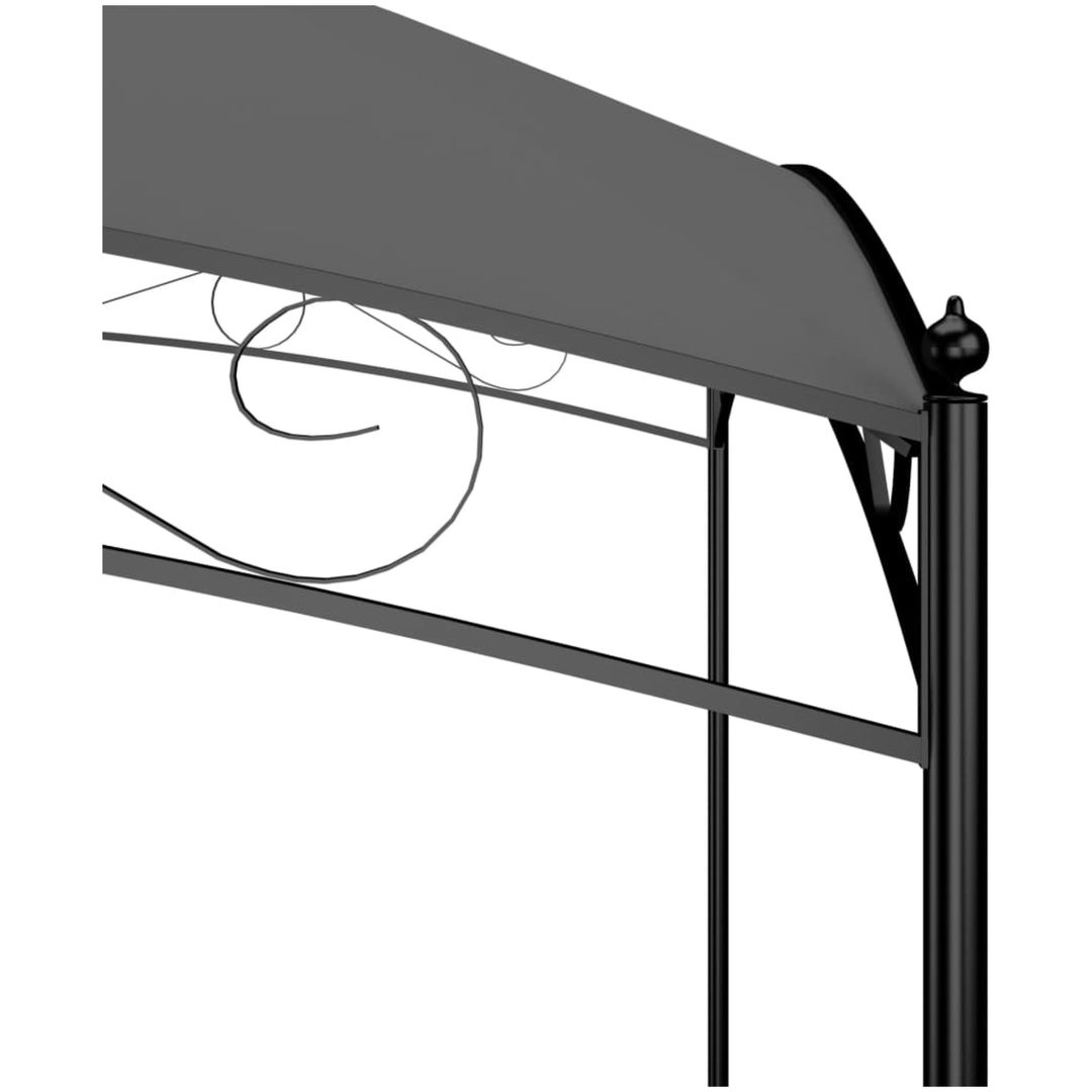 Paviljong antracit 180 g/m² vidaXL 3 x 3 x 2.65 m – bild 4