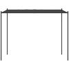 Paviljong antracit 3x3 m 180 g/m² tyg och stål vidaXL – miniatyr 3