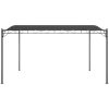 Paviljong antracit 4x3 m 180 g/m² tyg och stål vidaXL – miniatyr 4