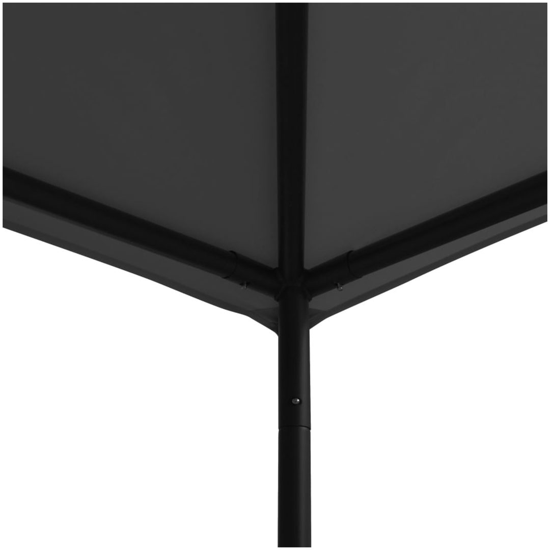 Paviljong antracit tyg och stål 180 g/m² vidaXL 3 x 3 m – bild 3