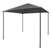 Paviljong antracit tyg och stål 180 g/m² vidaXL 3 x 3 m – miniatyr 1