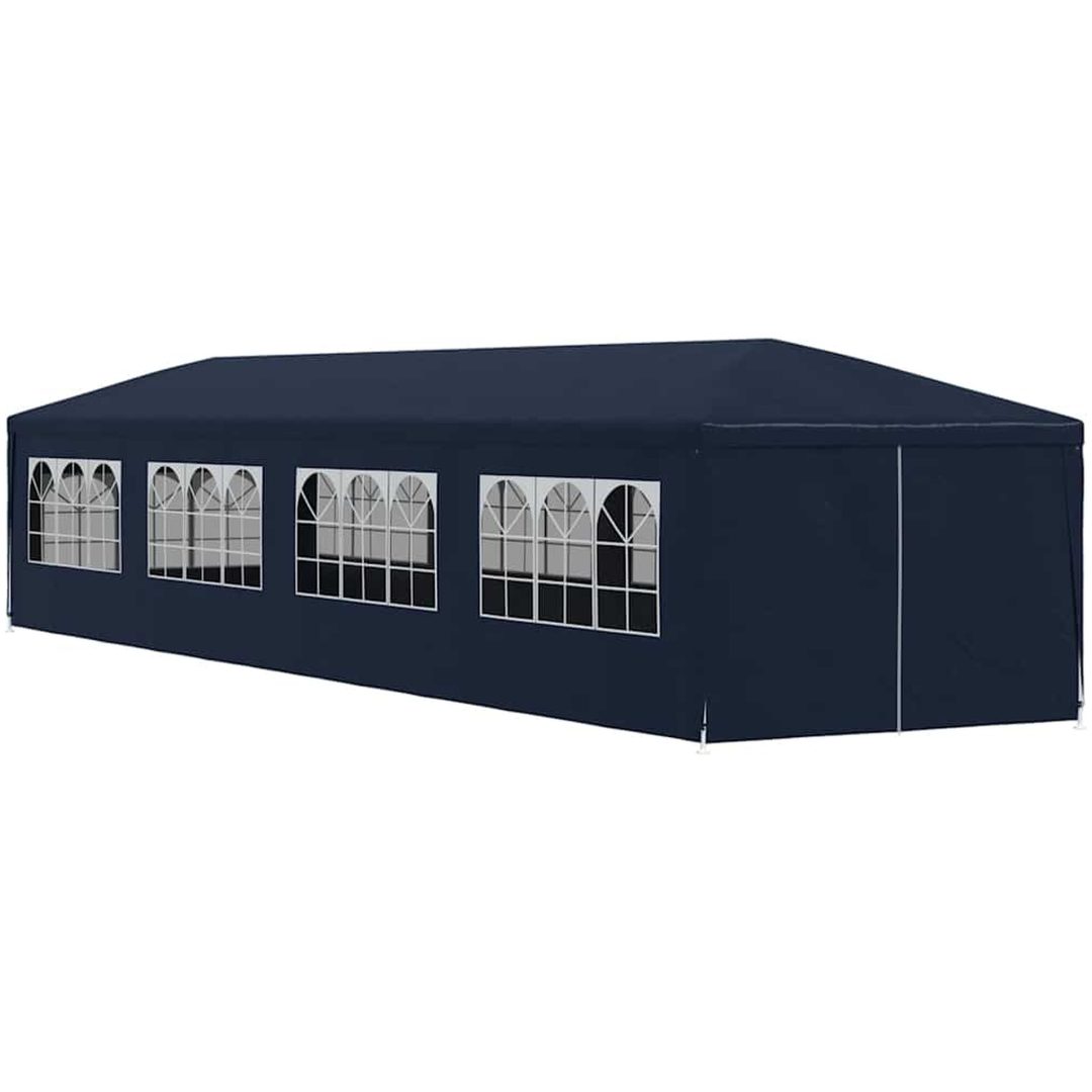 Paviljong blå vidaXL 3 x 12 m – bild 3