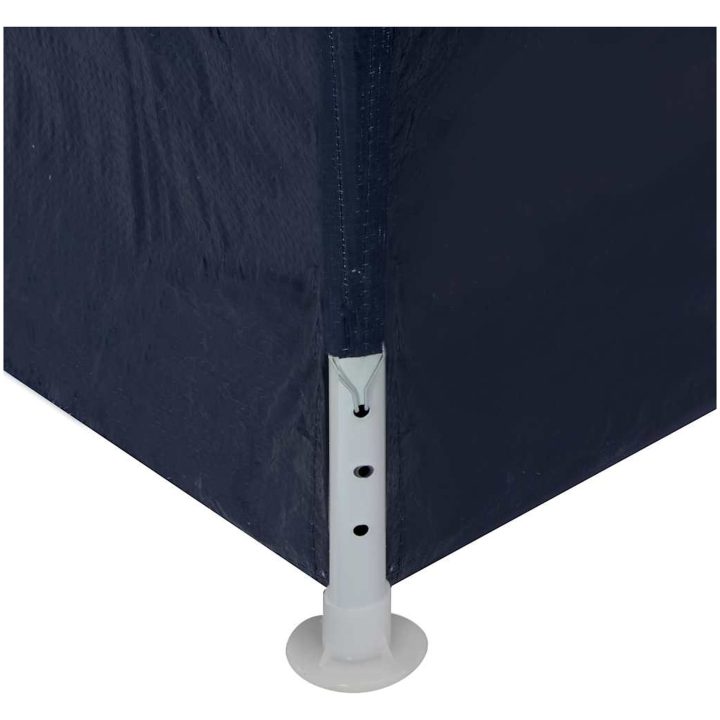 Paviljong blå vidaXL 3 x 12 m – bild 8
