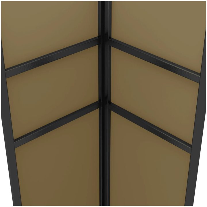 Paviljong dubbla tak 3x3x2,7 m taupe 180 g/m² vidaXL 3 x 3 m – bild 4