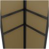 Paviljong dubbla tak och ljusslinga LED 3x3x2,7 m taupe vidaXL – miniatyr 6