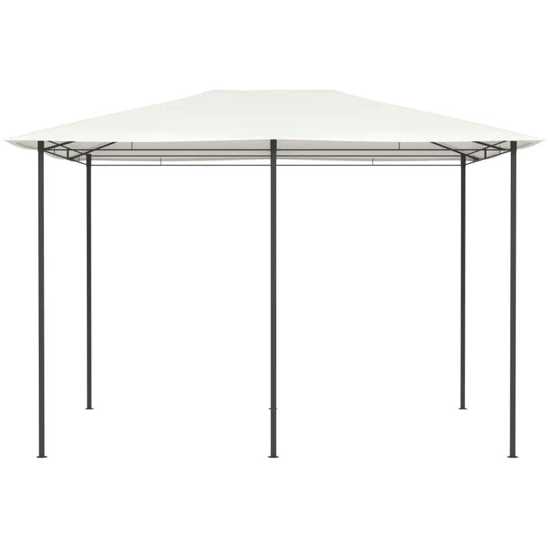 Paviljong gräddvit 160 g/m² vidaXL 3 x 4 x 2.6 m – bild 2