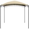 Paviljong gräddvit 180 g/m² vidaXL 3 x 3 x 2.65 m – miniatyr 2