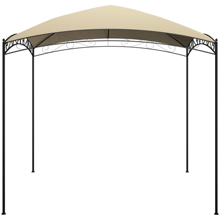 Paviljong gräddvit 180 g/m² vidaXL 3 x 3 x 2.65 m – bild 2