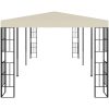 Paviljong gräddvit vidaXL 3 x 6 m – miniatyr 3