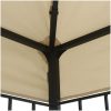 Paviljong gräddvit vidaXL 3 x 6 m – miniatyr 4