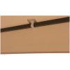 Paviljong hexagonal 323x265 cm beige vidaXL – miniatyr 4